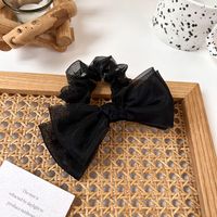 Simple Style Bow Knot Synthetic Yarn Pleated Hair Tie sku image 2