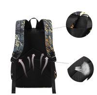 Unisex Medium All Seasons Polyester Printing Fashion Square Zipper Functional Backpack main image 4