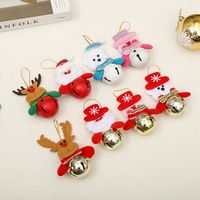 Christmas Santa Claus Snowman Deer Plastic Party Hanging Ornaments main image 2