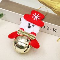 Christmas Santa Claus Snowman Deer Plastic Party Hanging Ornaments sku image 8