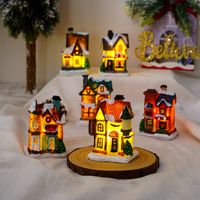 Christmas House Resin Party Ornaments main image 5