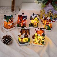 Christmas House Resin Party Ornaments main image 3