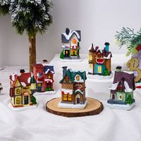 Christmas House Resin Party Ornaments main image 2