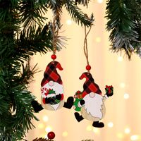 Christmas Doll Wood Party Hanging Ornaments main image 4
