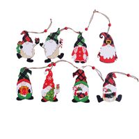 Christmas Doll Wood Party Hanging Ornaments main image 2