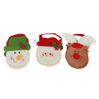 Christmas Santa Claus Snowman Cloth Party Gift Wrapping Supplies main image 4