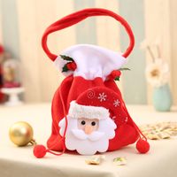 Christmas Santa Claus Snowman Cloth Party Gift Wrapping Supplies sku image 5