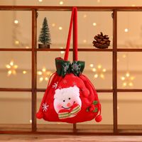 Christmas Santa Claus Snowman Cloth Party Gift Wrapping Supplies sku image 13