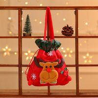 Christmas Santa Claus Snowman Cloth Party Gift Wrapping Supplies sku image 14