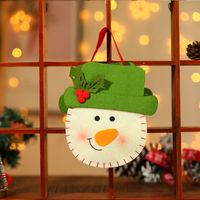 Christmas Santa Claus Snowman Cloth Party Gift Wrapping Supplies sku image 17