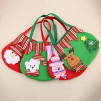 Christmas Santa Claus Snowman Cloth Party Gift Wrapping Supplies main image 2