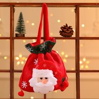 Christmas Santa Claus Snowman Cloth Party Gift Wrapping Supplies sku image 12