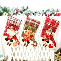 Weihnachten Socke Tuch Gruppe Hängende Ornamente main image 5