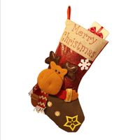 Weihnachten Socke Tuch Gruppe Hängende Ornamente sku image 34