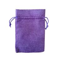 Simple Style Solid Color Cloth Drawstring Jewelry Packaging Bags main image 2