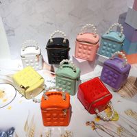 Women's Mini Pvc Solid Color Fashion Bucket Zipper Bucket Bag main image 5