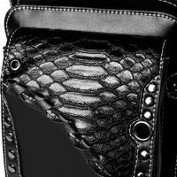 حقيبة جديدة للنساء الأوروبية والأمريكية بانك Rock حقيبة جيب في الهواء الطلق حقيبة كتف واحدة حقيبة هاتف محمول للرجال main image 4
