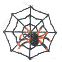 Halloween Araignée Toile D'araignée Plastique Fête Accessoires Décoratifs main image 2