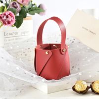 Valentine's Day Bag Pu Leather Wedding Party Gift Wrapping Supplies sku image 1