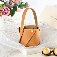 Valentine's Day Bag Pu Leather Wedding Party Gift Wrapping Supplies sku image 4