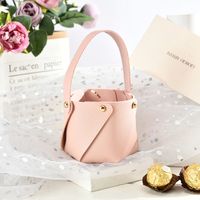 Valentine's Day Bag Pu Leather Wedding Party Gift Wrapping Supplies sku image 2