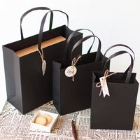 Fashion Solid Color Paper Festival Gift Bags main image 1