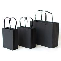 Fashion Solid Color Paper Festival Gift Bags main image 3