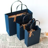 Retro Solid Color Paper Daily Gift Bags main image 2