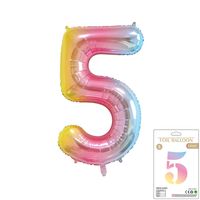 Birthday Number Aluminum Film Party Balloons sku image 6