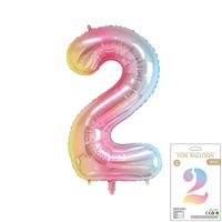 Birthday Number Aluminum Film Party Balloons sku image 3