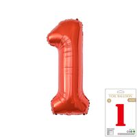 Birthday Number Aluminum Film Party Balloons sku image 32