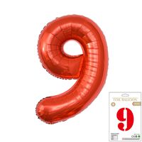 Birthday Number Aluminum Film Party Balloons sku image 40