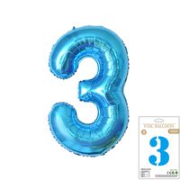 Birthday Number Aluminum Film Party Balloons sku image 44