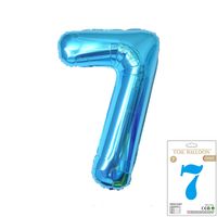 Birthday Number Aluminum Film Party Balloons sku image 48