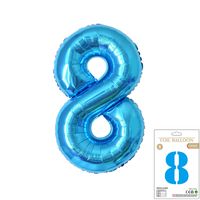 Birthday Number Aluminum Film Party Balloons sku image 49