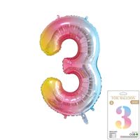 Birthday Number Aluminum Film Party Balloons sku image 4