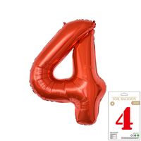 Birthday Number Aluminum Film Party Balloons sku image 35