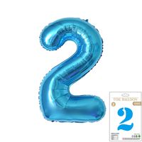 Birthday Number Aluminum Film Party Balloons sku image 43