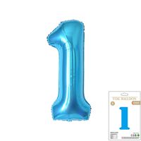 Birthday Number Aluminum Film Party Balloons sku image 42