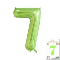 Birthday Number Aluminum Film Party Balloons sku image 58