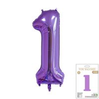 Birthday Number Aluminum Film Party Balloons sku image 62