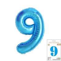 Birthday Number Aluminum Film Party Balloons sku image 50