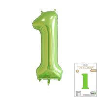 Birthday Number Aluminum Film Party Balloons sku image 52