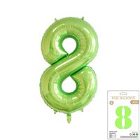 Birthday Number Aluminum Film Party Balloons sku image 59