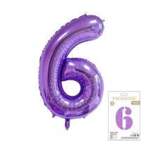 Birthday Number Aluminum Film Party Balloons sku image 67