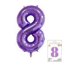 Birthday Number Aluminum Film Party Balloons sku image 69