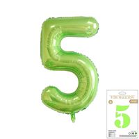 Geburtstag Anzahl Aluminiumfolie Gruppe Luftballons sku image 56
