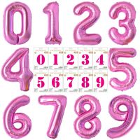 Birthday Number Aluminum Film Party Balloons sku image 73