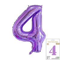 Birthday Number Aluminum Film Party Balloons sku image 65