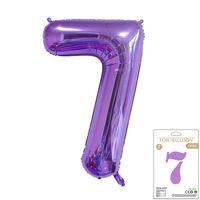 Birthday Number Aluminum Film Party Balloons sku image 68